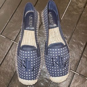 Ralph Lauren Destini-ES-CSL Espadrille WedgeSandal